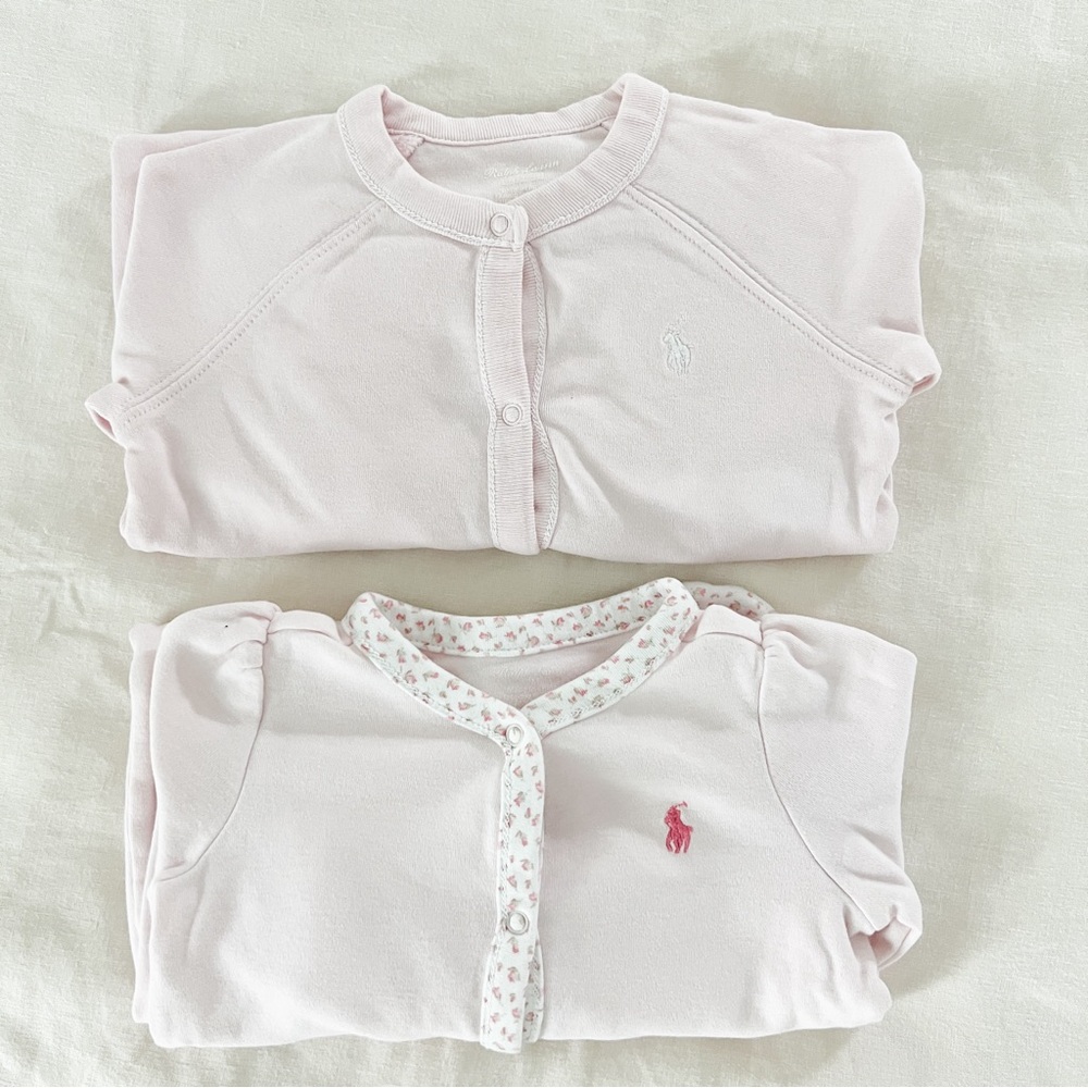 Ralph Lauren Footie Pajama Set